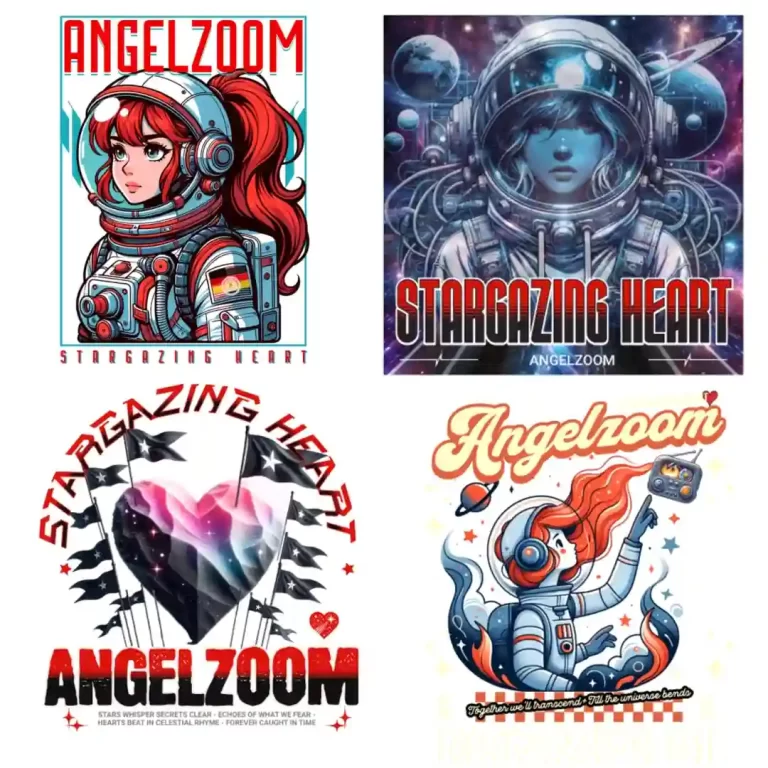 Angelzoom Stargazing Heart merchandising