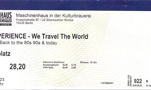 Ticket X-Perience at Maschinnenhaus 2024